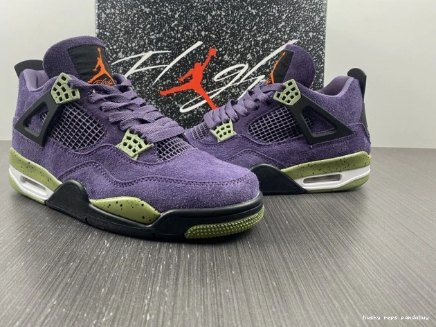 Cheap Husky Jordan Purple WMNS 4 AQ9129-500 Canyon Air 0815